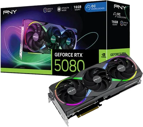 PNY GeForce RTX 5080 EPIC-X RGB OC