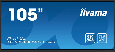 iiyama 105" TE10518UWI-B1AG Ultra Wide Interactive Touchscreen Display