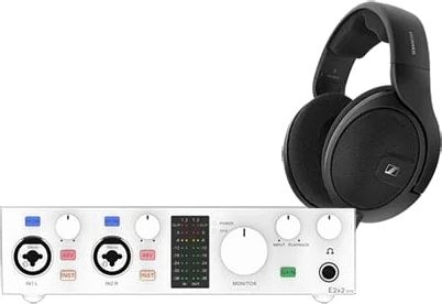 Topping Pro E2x2 & Sennheiser HD 560S Headphones