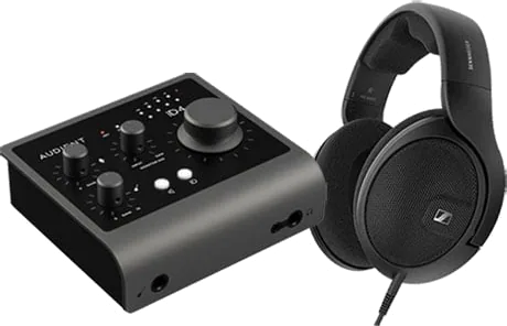 Audient iD 4 MK2 & HD560S Sennheiser Headphones