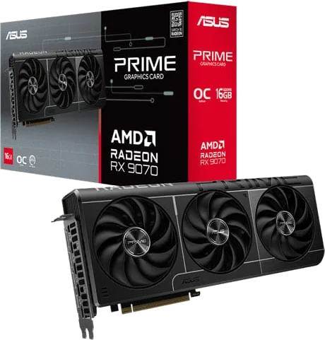 ASUS Radeon RX 9070 PRIME OC