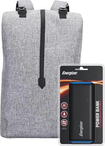Energizer EPB004 Laptop Backpack with UE10007 Power Bank