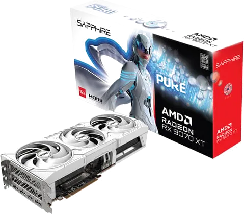 Sapphire Radeon RX 9070 XT PURE 16GB
