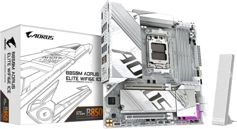 Gigabyte B850M AORUS ELITE Wi-Fi 6E ICE