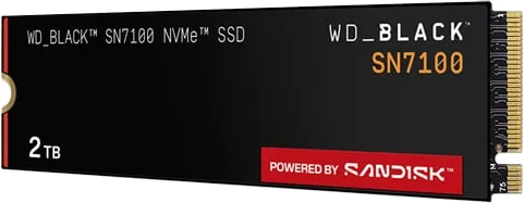Sandisk WD Black SN7100 2TB M.2 PCIe 4.0 NVMe SSD/Solid State Drive