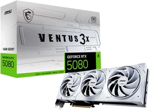 MSI GeForce RTX 5080 VENTUS 3X OC White