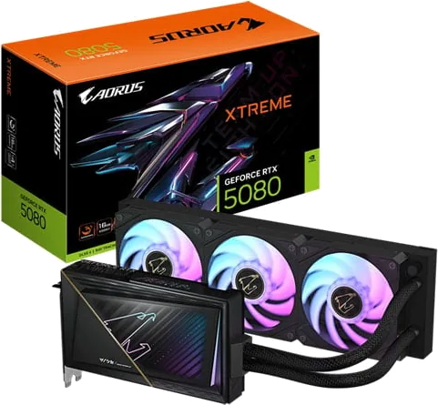 Gigabyte AORUS GeForce RTX 5080 XTREME WATERFORCE