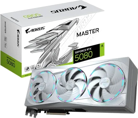 Gigabyte AORUS GeForce RTX 5080 MASTER ICE