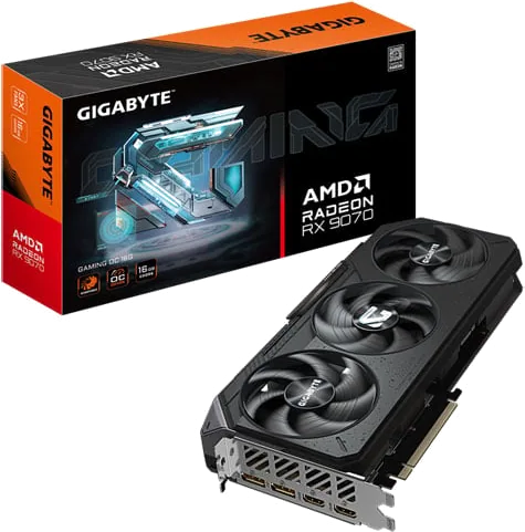 Gigabyte Radeon RX 9070 GAMING OC 16GB