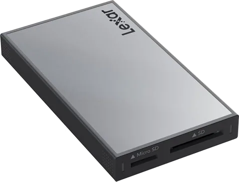 Lexar Professional Workflow SD/microSD UHS-II Card Reader