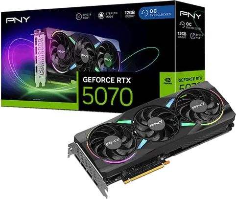 PNY GeForce RTX 5070 ARGB EPIC-X RGB OC 12GB