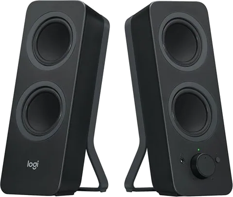 Logitech Z207 Compact Bluetooth Stereo Computer Speakers