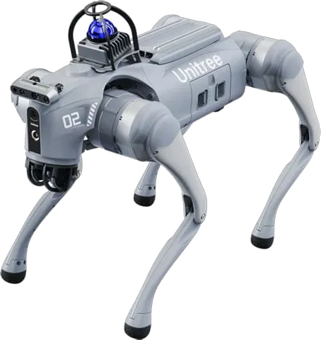 Unitree Go2 Edu PLUS Quadruped Robotic Dog With Livox Mid-360 LiDAR Module
