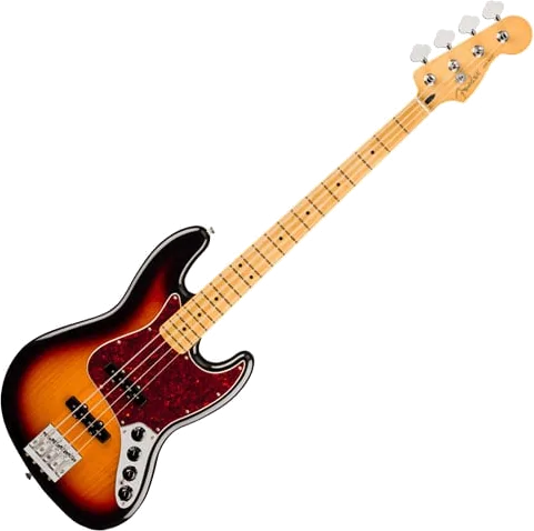 Fender Player II Modified Active Jazz Bass, Maple Fingerboard, 3-Tone Sunburst