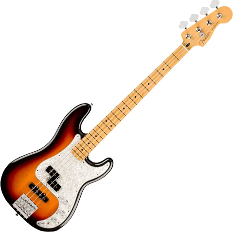 Fender Player II Modified Active Precision Bass, Maple Fingerboard, 3-Tone Sunburst