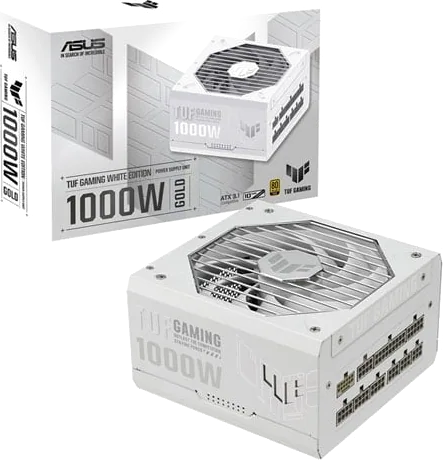 ASUS TUF Gaming Gold White Edition 1000W