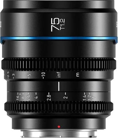 Sirui 75mm Night Walker T1.2 S35 Frame Cine Lens (L Mount)