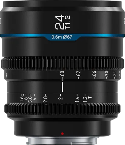 Sirui 24mm Night Walker T1.2 S35 Frame Cine Lens ( L Mount)