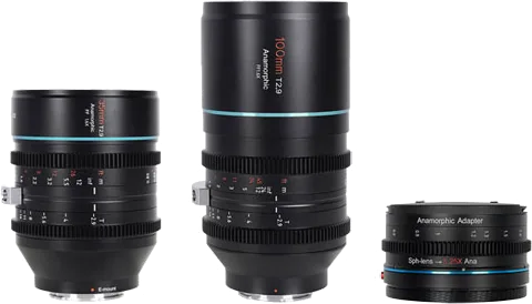 Sirui Venus T2.9 1.6x 2 Lens Kit With 1.25x Adapter (E Mount)