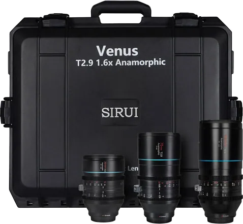 Sirui Venus T2.9 1.6x 3 Lens Kit (E Mount)