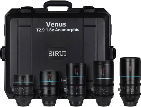 Sirui Venus T2.9 1.6x 5 Lens Kit (E Mount)