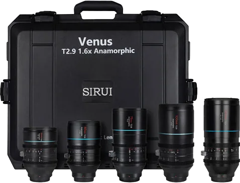 Sirui Venus T2.9 1.6x 5 Lens Kit (L Mount)