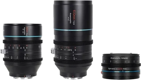 Sirui Venus T2.9 1.6x 2 Lens Kit With 1.25x Adapter (RF Mount)