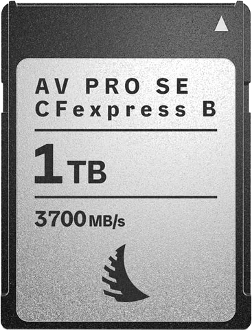 1TB Angelbird AV PRO CFexpress B SE MK2 Memory Card, 3700MB/s Read, 2300MB/s Write