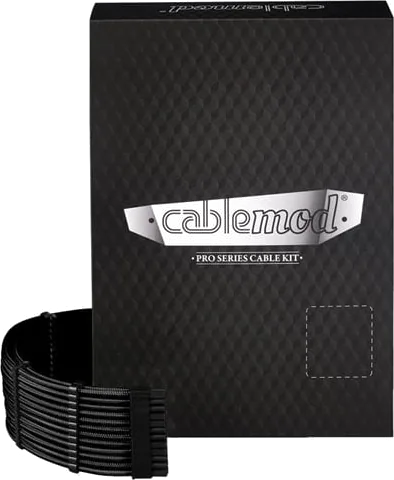 CableMod CM-PCSS-16X2KIT-NKK-R-SS C-Series Pro ModMesh 12VHPWR Kit for CORSAIR Type 5