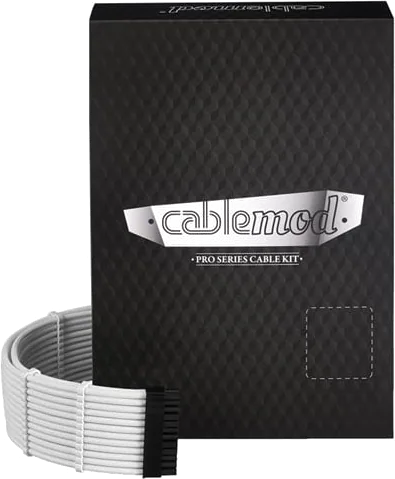 CableMod CM-PCSS-16X2KIT-NKW-R-SS C-Series Pro ModMesh 12VHPWR Kit for CORSAIR Type 5
