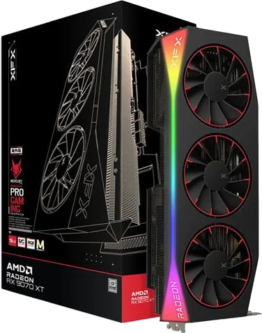 XFX Mercury Radeon RX 9070 XT OC Magnetic Air Edition 16GB
