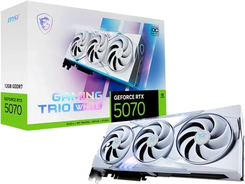 MSI GeForce RTX 5070 GAMING TRIO OC WHITE 12GB