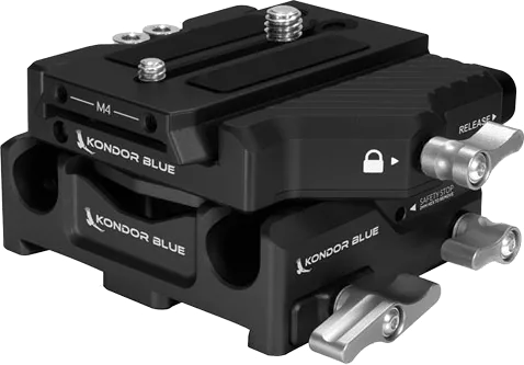 Kondor Blue 501 Adjustable Baseplate (Raven Black)