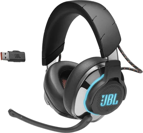 Open Box JBL Quantum 810 Wireless Gaming ANC Headset Bluetooth/RF Black PC/Console