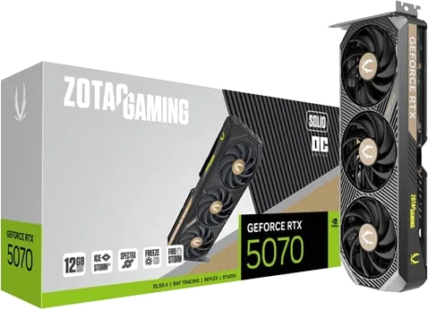 ZOTAC GeForce RTX 5070 SOLID OC 12GB
