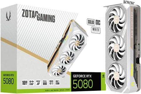 ZOTAC GeForce RTX 5080 SOLID OC WHITE