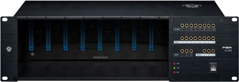 Black Lion Audio PBR 8-500 8-Slot Rack/PSU with Built-in Patchbay