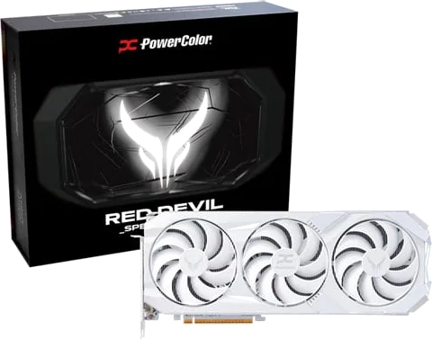 PowerColor Radeon RX 9070 XT RED DEVIL Spectral White 16GB
