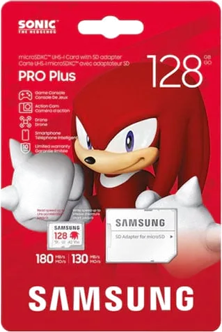 Samsung Sonic PRO Plus microSDXC 128GB Knuckles