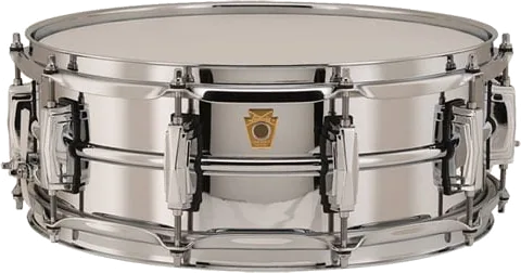 Ludwig 14"x5" Chrome over Brass Snare Drum LB400B