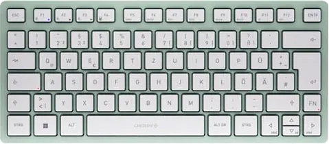 CHERRY JK-7100GB-18 KW 7100 MINI Wireless BT Keyboard UK - Agave Green