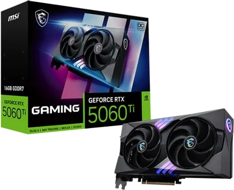 MSI GeForce RTX 5060 Ti GAMING OC 16GB