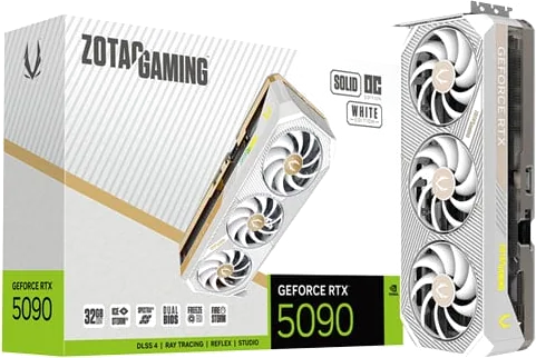 ZOTAC GeForce RTX 5090 SOLID OC WHITE