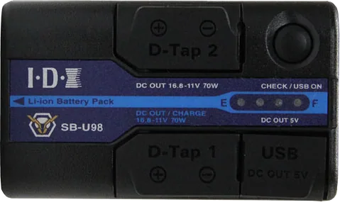 IDX SB-U98/PD Battery