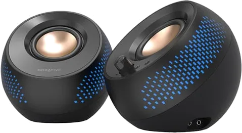 Creative Labs Pebble X Dual USB 2.0 Desktop Speaker Set with ARGB