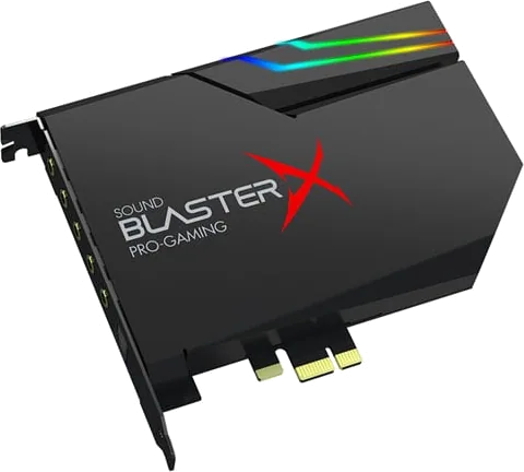 CREATIVE Sound BlasterX AE-5 Plus PCI-e Sound Card - Black
