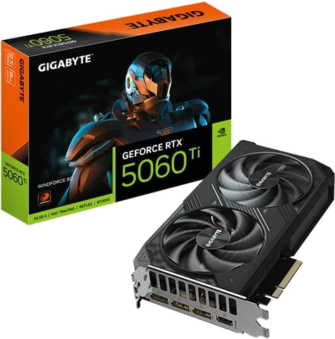 Gigabyte GeForce RTX 5060 Ti WINDFORCE 8G