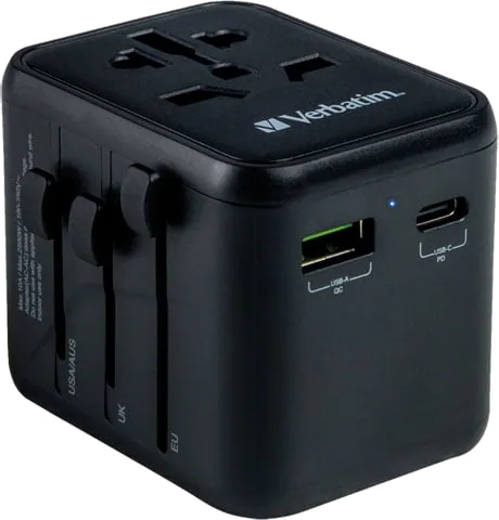 Verbatim UTA-02 USB-C / USB-A Universal Travel Adapter