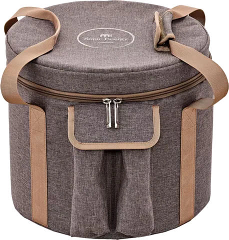 Meinl Sonic Energy 10" Crystal Singing Bowl Bag for 9" & 10" Bowls, Brown