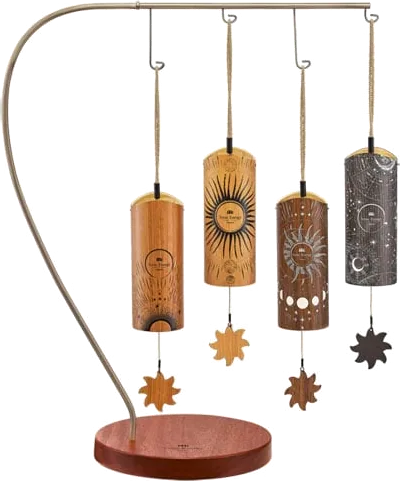 Meinl Sonic Energy 4-piece Cosmic Bamboo Chime Set, incl. Stand